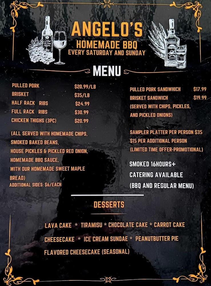 Angelo's Pizza & Grill Menu